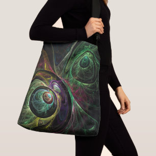 Bolso Cruzado Ojo a Ojo Resumen de arte de cuerpo cruzado