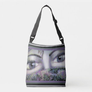 Bolso Cruzado Ojos detrás del ventilador oriental