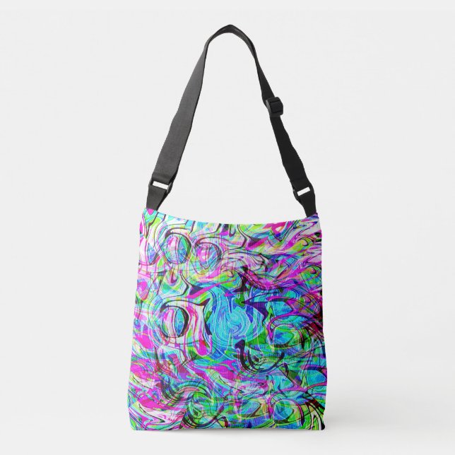 Bolso Cruzado Olas salvajes......... (Anverso)