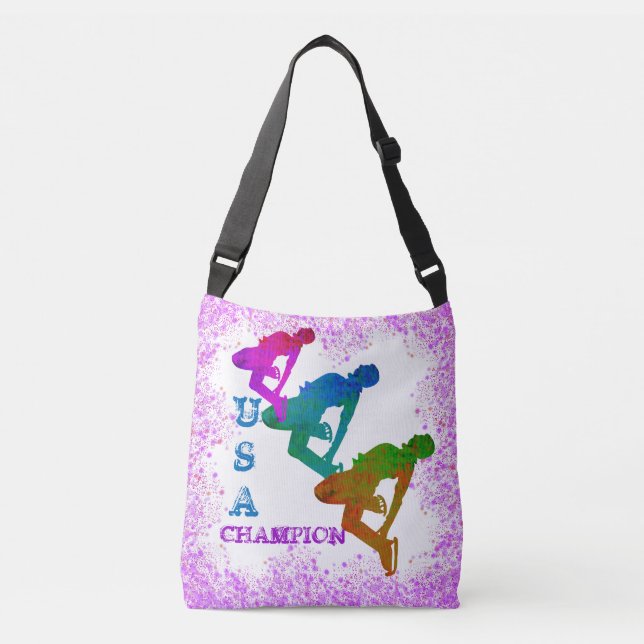 BOLSO CRUZADO OLYMPIC SKATING  (Anverso)