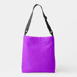 Bolso Cruzado Onda Moiré Rosa y Púrpura