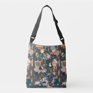 Bolso Cruzado Ondulaciones ukiyo-e de rana japonesa