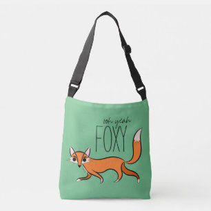 Bolso Cruzado Ooh Yeah Foxy Cute Fox Slogan