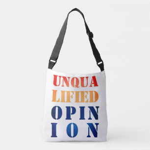 Bolso Cruzado "Opinión sin reservas"