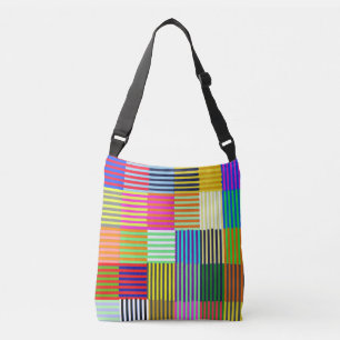 Bolso Cruzado Óptica inspirada en Bauhaus