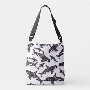 Bolso Cruzado Orca de la acuarela