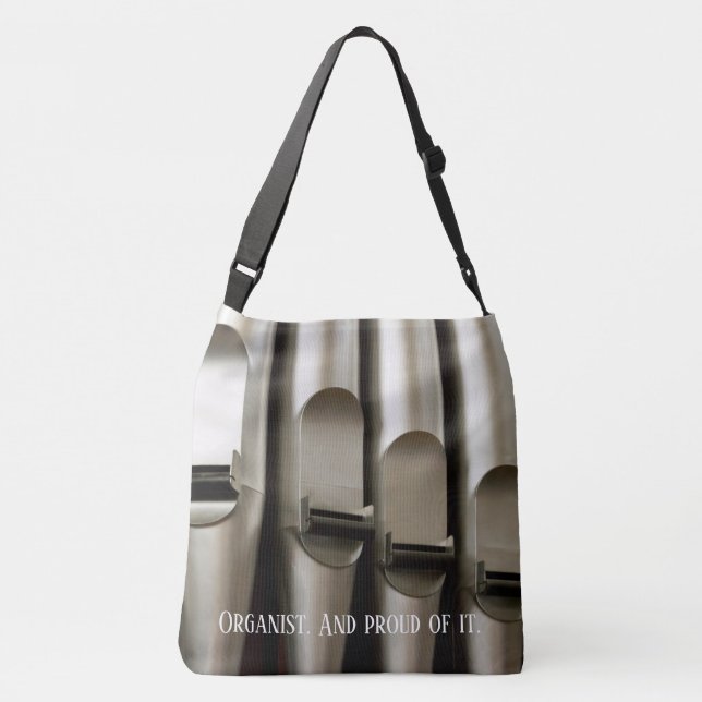 Bolso Cruzado Organista. Y orgulloso de él (Reverso)