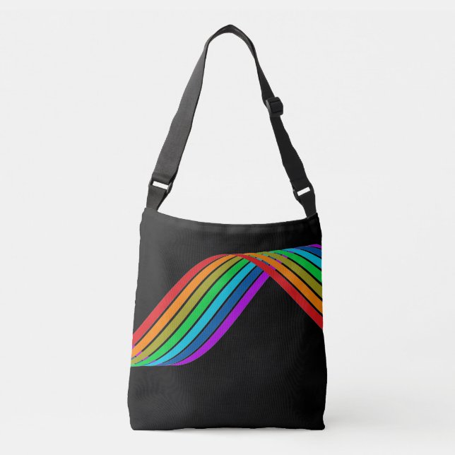 Bolso Cruzado Orgullo arcoiris LGBTQ+ (Anverso)