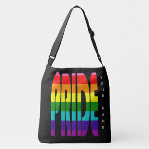 Bolso Cruzado Orgullo gay LGBT Trompeolas de bandera arcoíris LG