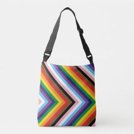 Bolso Cruzado Orgullo progresivo arcoiris LGBTQ+