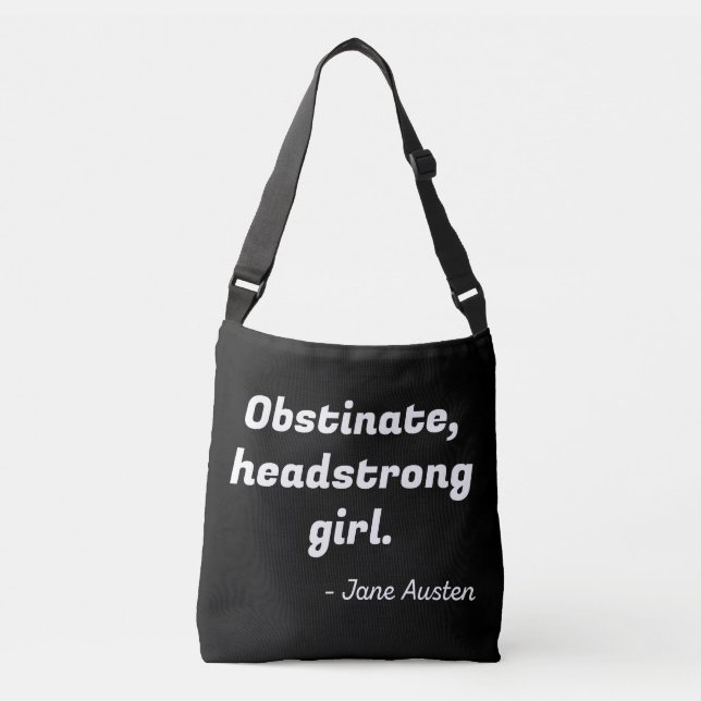 Bolso Cruzado Orgullo y prejuicio (Anverso)