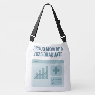 Bolso Cruzado Orgullosa madre del arte de la universidad de admi