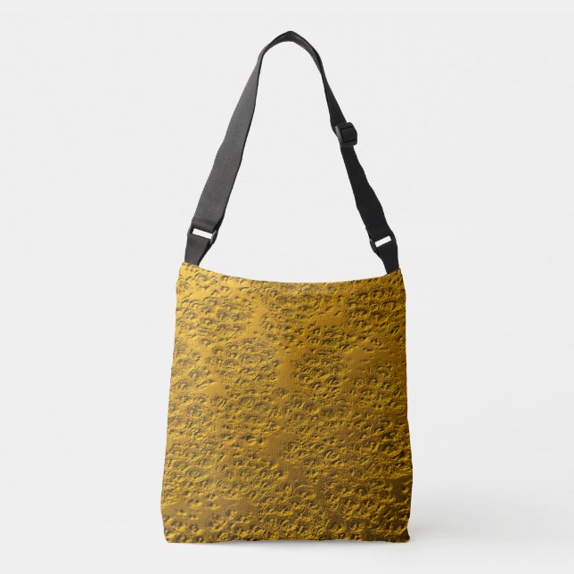 Bolso Cruzado Oro dañado (Anverso)