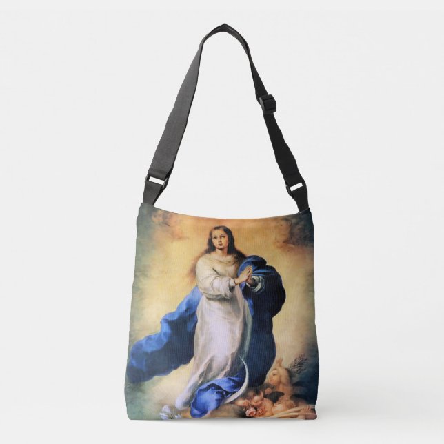 Bolso Cruzado Oro de la inmaculada concepción (Anverso)