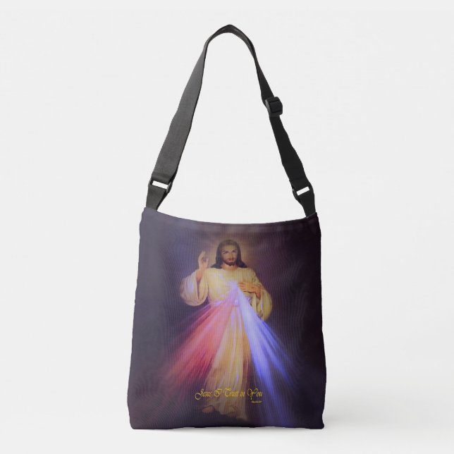 Bolso Cruzado Oro de Mercy Divina (Anverso)