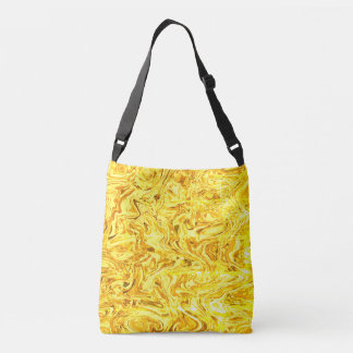 Bolso Cruzado oro líquido