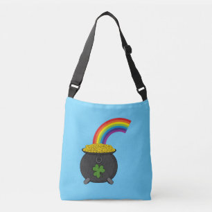 Bolso Cruzado Oro Personalizado arcoiris