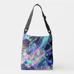 Bolso Cruzado oscuridad y luz, opal oscura: