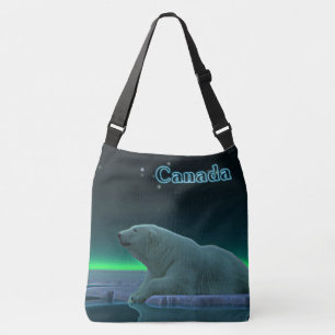 Bolso Cruzado Oso polar con borde de hielo - Canadá