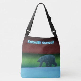 Bolso Cruzado Oso Polar de Luces Polares - Groenlandia