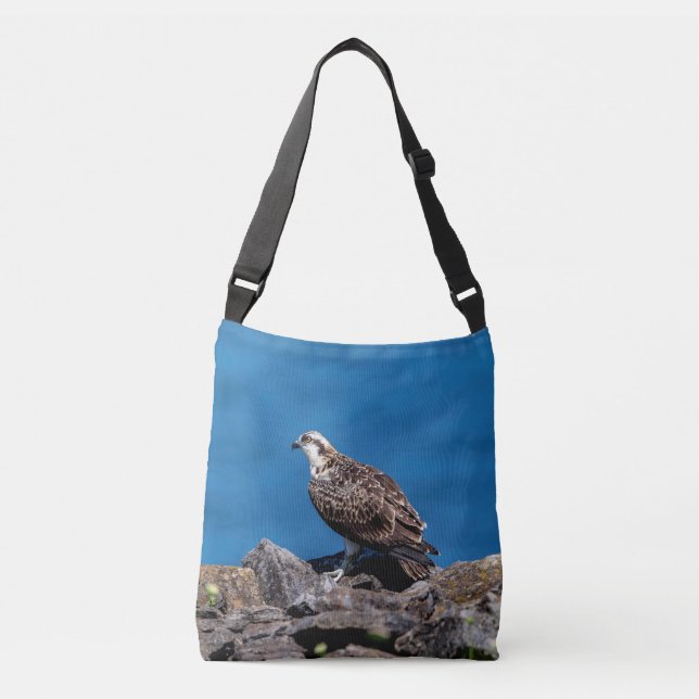 Bolso Cruzado Osprey sobre las rocas (Anverso)