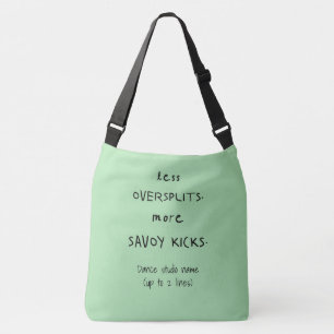 Bolso Cruzado Oversplits vs Savoy Kicks Studio Celadon