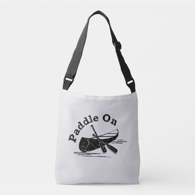 Bolso Cruzado Paddle En Problemas De Diseño - Cruce De Impresión (Anverso)