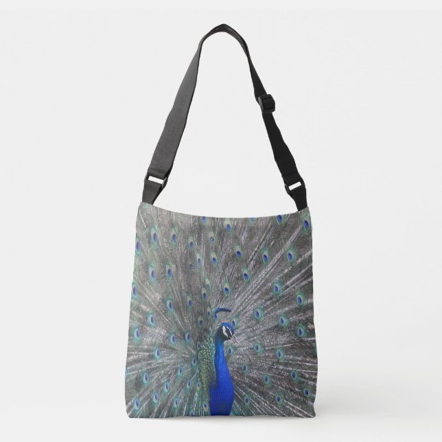 BOLSO CRUZADO PÁGINA DE CROSSBODY DE FOTO DE PEACOCK (Anverso)