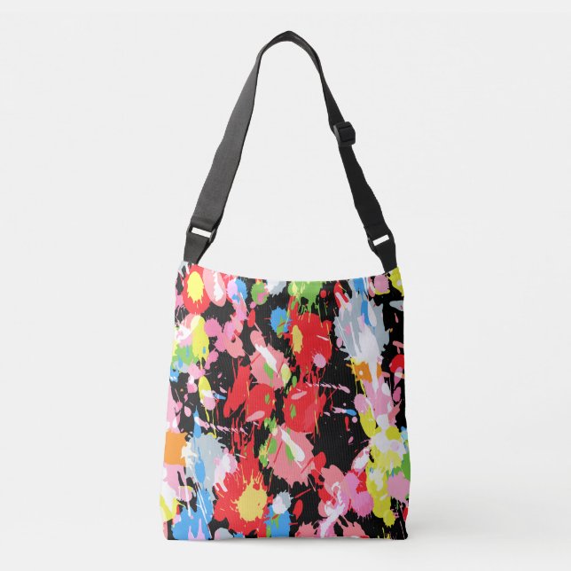 Bolso Cruzado Paint Splatter (Anverso)