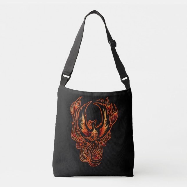 Bolso Cruzado Pájaro De Fuego (Anverso)