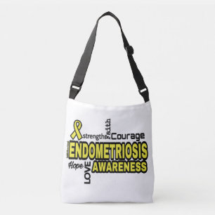 Bolso Cruzado Palabras...Endometriosis