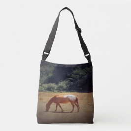 Bolso Cruzado Palomino pastando....