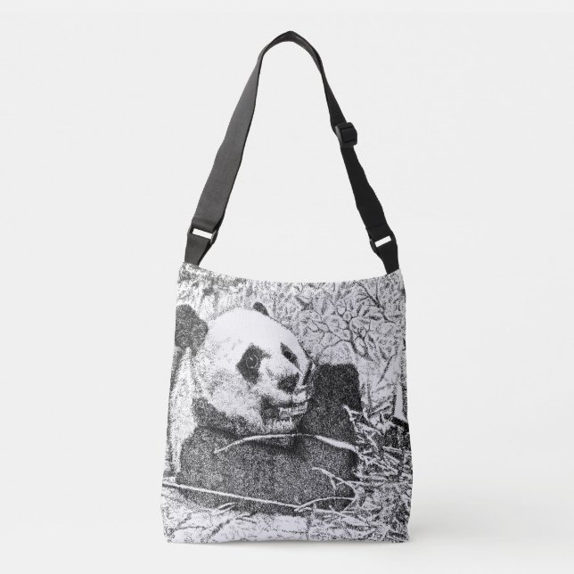 Bolso Cruzado Panda (Anverso)