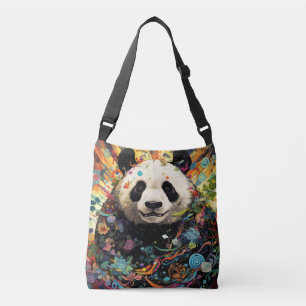 Bolso Cruzado Panda Colorful Animal Encantador