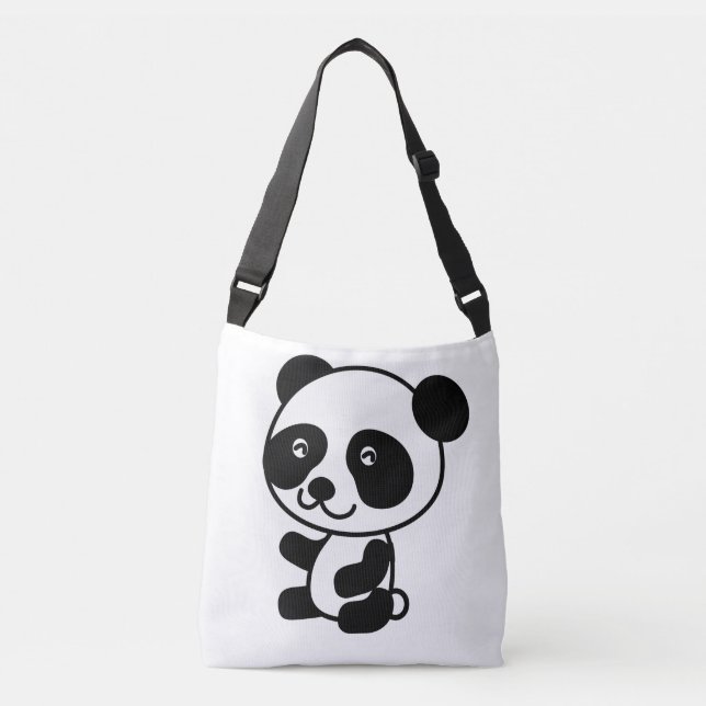 Bolso Cruzado Panda gigante (Anverso)