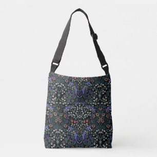 Bolso Cruzado Papel pintado victoriano William Morris Blackthorn