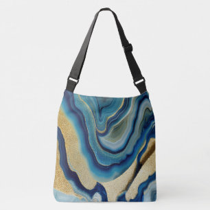 Bolso Cruzado Paracaídas del Mar del Océano Azul