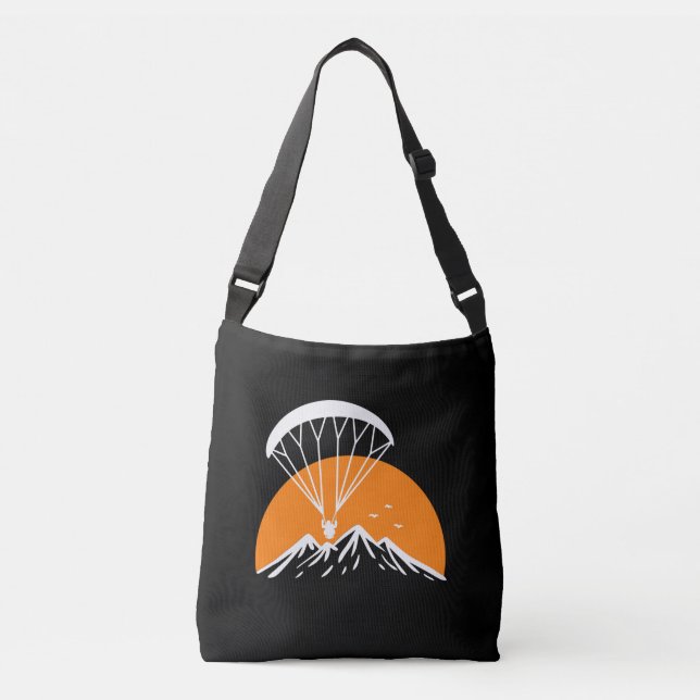 Bolso Cruzado Paramotoring Retro Vintage (Anverso)