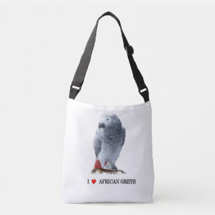 Bolso Cruzado Paro gris africano