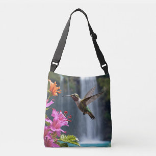 Bolso Cruzado Parque de la cascada de Hummingbird