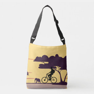 Bolso Cruzado Paseo en bicicleta de Safari al atardecer - Ciclis