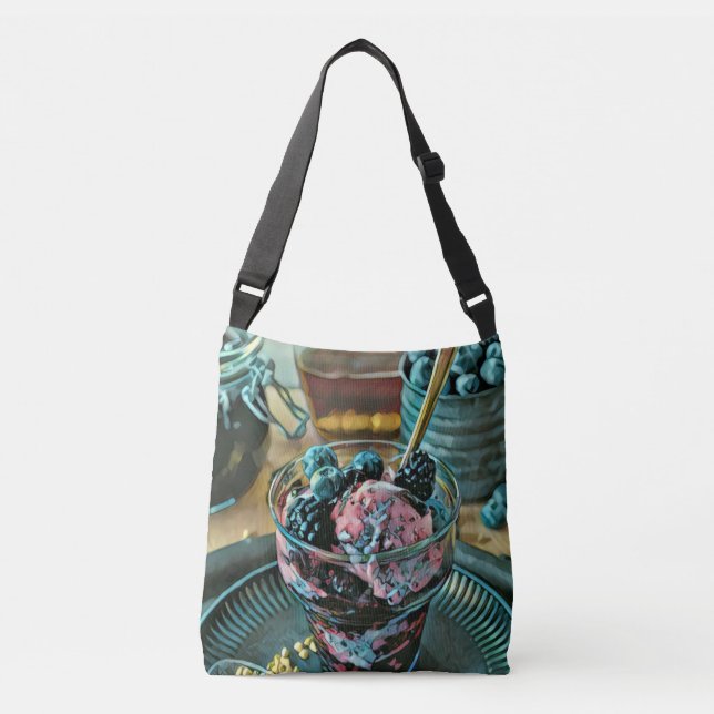 Bolso Cruzado Pastel de helado con berry (Anverso)