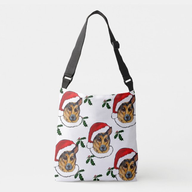 Bolso Cruzado Pastor alemán (Anverso)