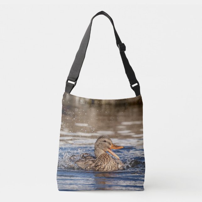 Bolso Cruzado Pato Mallard en Downing Park (Anverso)