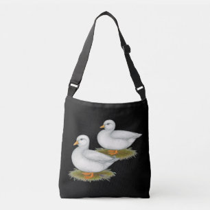 Bolso Cruzado Patos: Llamadas blancas