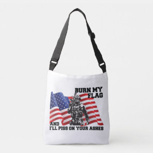 Bolso Cruzado Patriota Americano