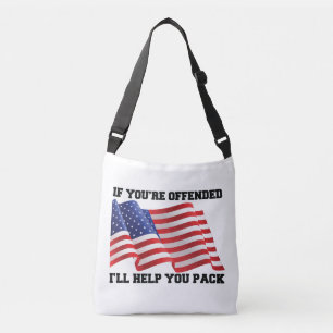 Bolso Cruzado Patriota estadounidense