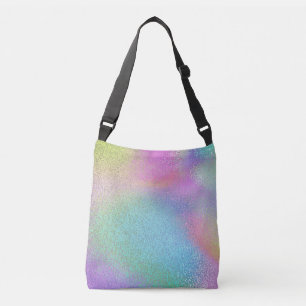 BOLSO CRUZADO PATRÓN ABSTRACTO MODERNO MODERNO DE PASTEL MULTIC