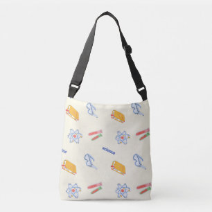 Bolso Cruzado Patrón científico de la crema