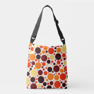 Bolso Cruzado Patrón circular retro